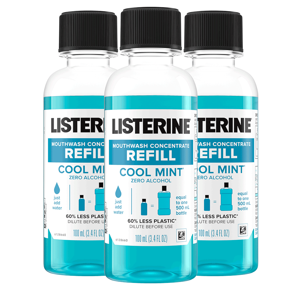 Listerine Launches Mouthwash Concentrate